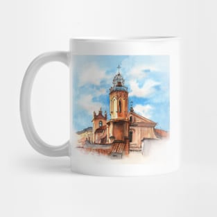 Church in Aix-en-Provence, France Mug